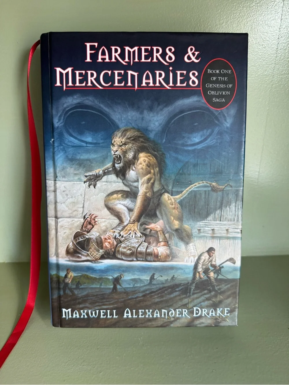 MAD Farmers & Mercenaries Hardcover Book signed by the author, 913/1500